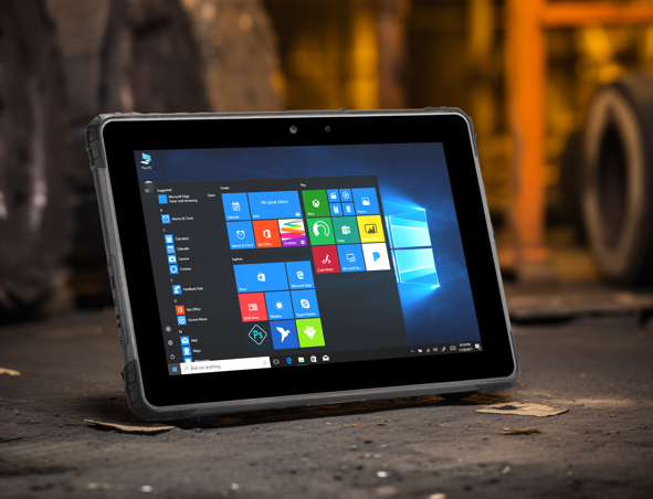 堅牢産業用端末が支える、鉄道の運用・保守DX